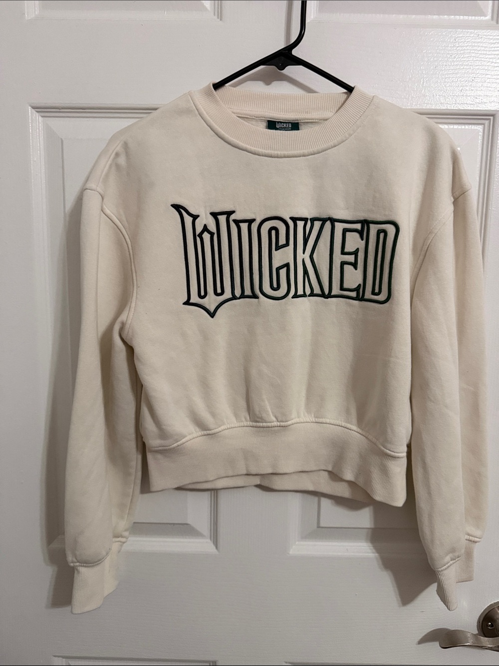 Graphic Crewneck Sweatshirt - Cream